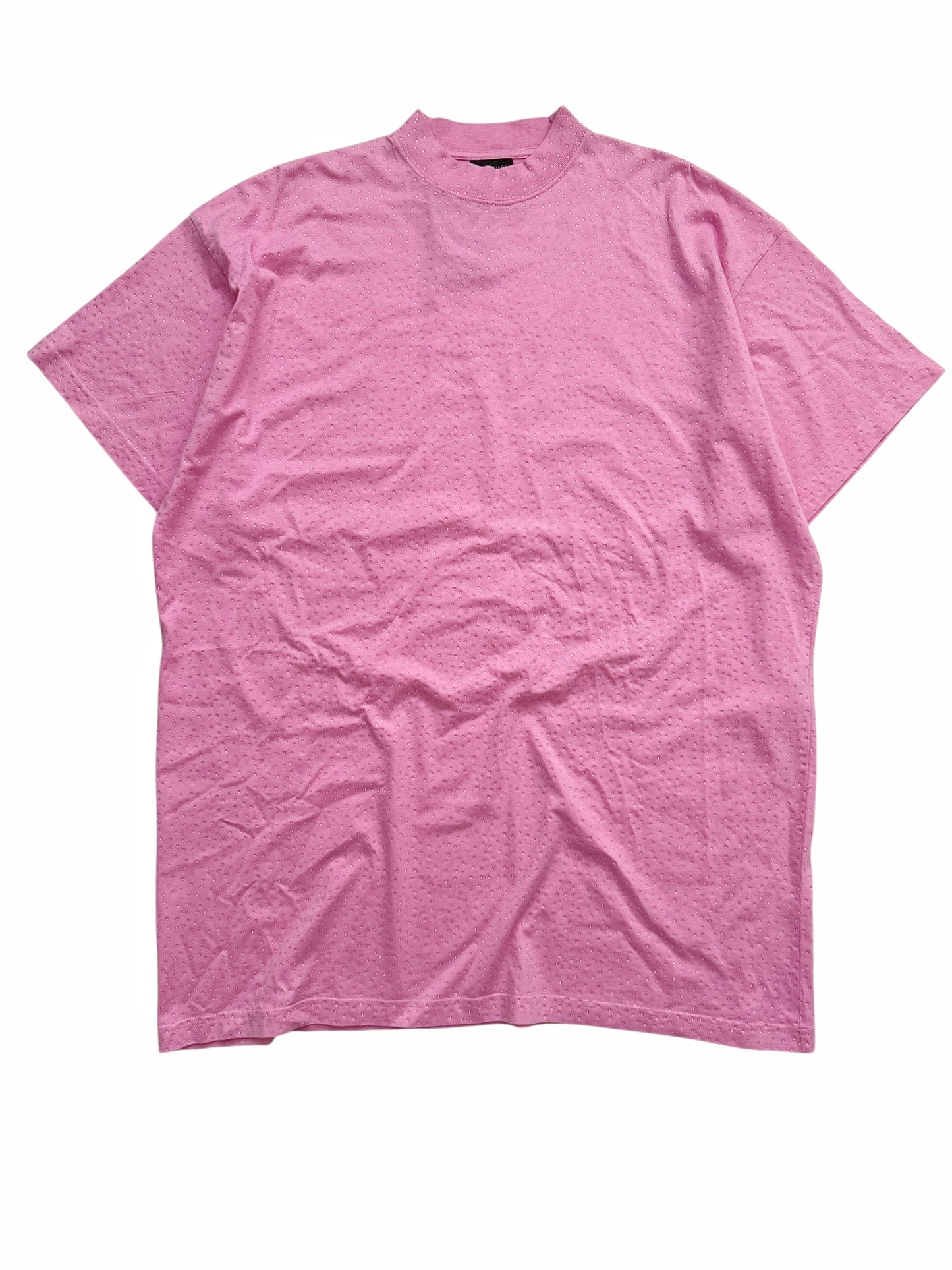 Strass Crystal Bedazzled Jersey Shirt