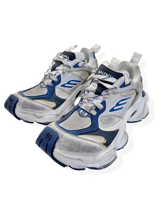 Cargo Sneaker Blue White