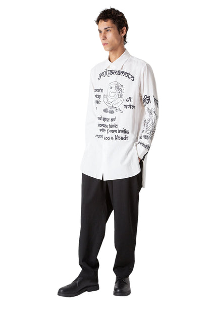 J-Indian Oversized Shirt