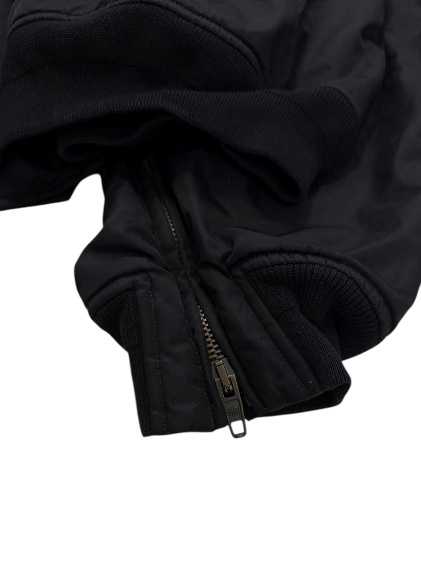 3B Hooded Nylon Bomber