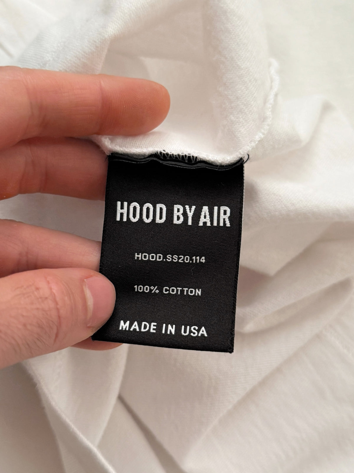 OG Sample Anonymous Club F&F White Tee