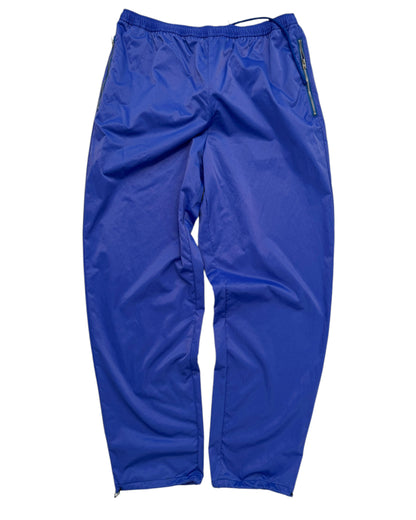 Nylon Blue Track Trouser