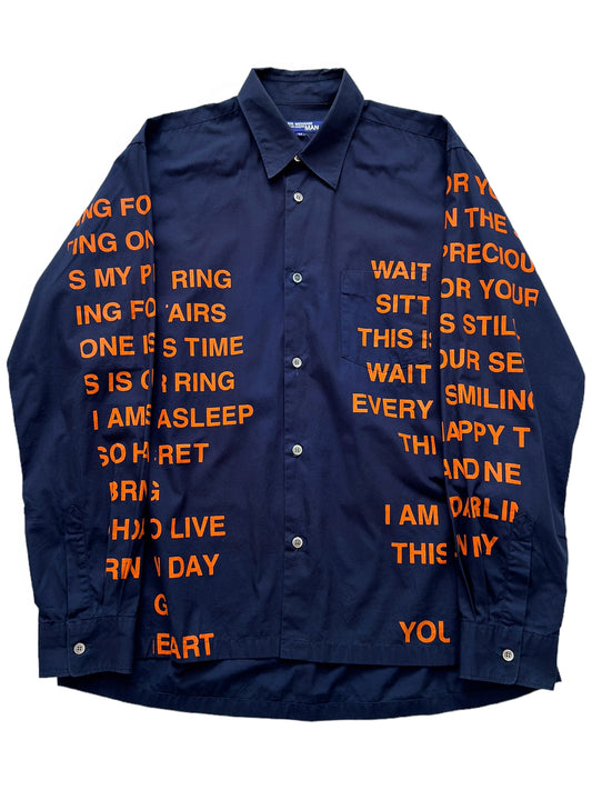 2001 Split Poem Shirt