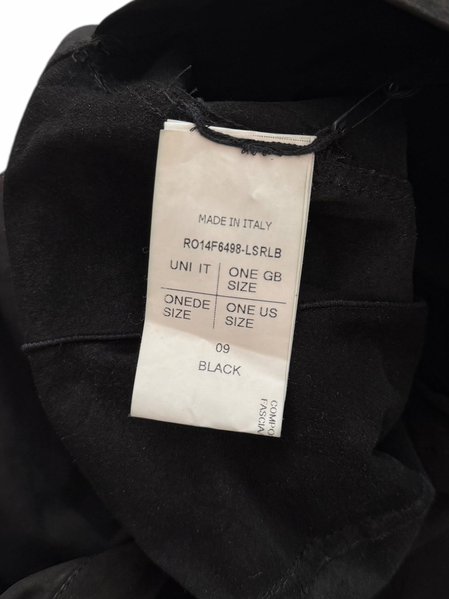 2014 Sample Lambskin Du Rag Wrap Hat