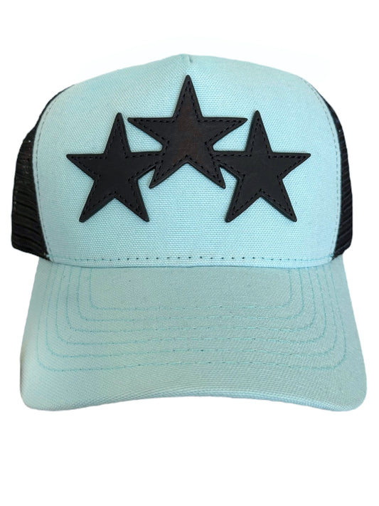 Leather Star Patch Hat