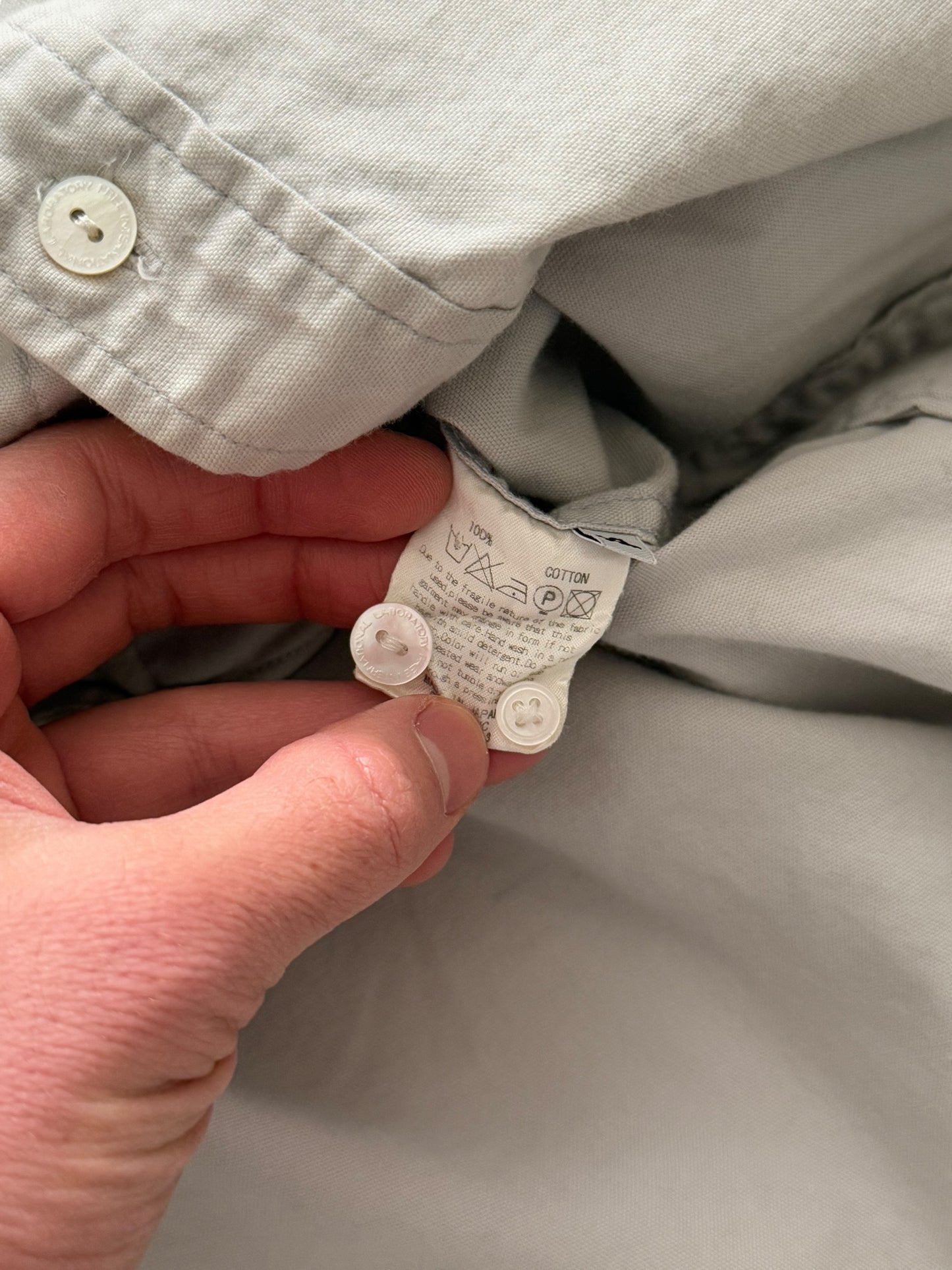 Flag Boro Mandarin Shirt