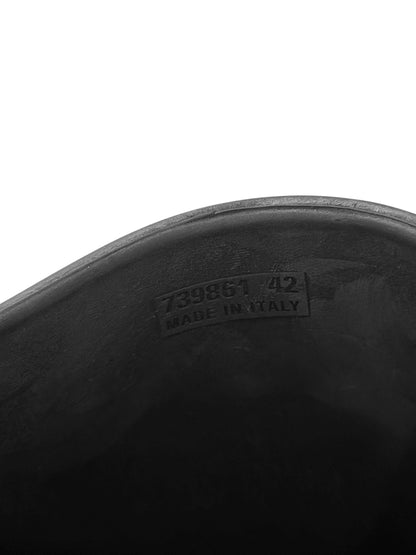 Mud Show Distressed Techno Clog Black