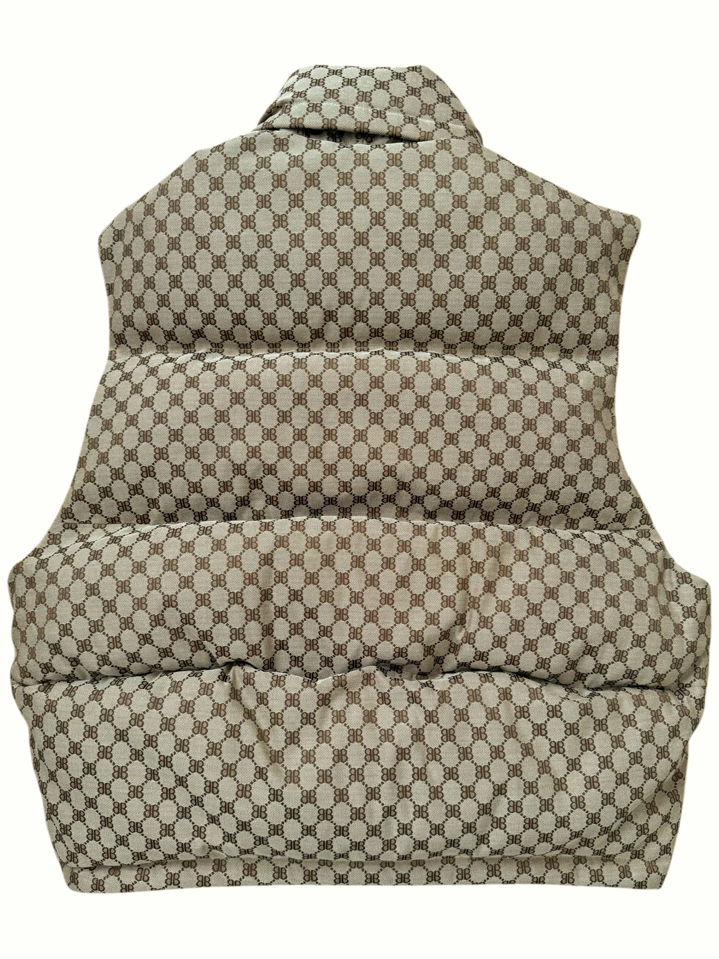 x Gucci Hacker Project C Shape Puffer Vest