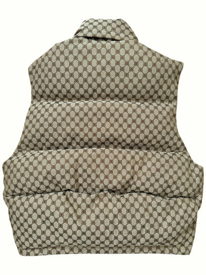 x Gucci Hacker Project C Shape Puffer Vest