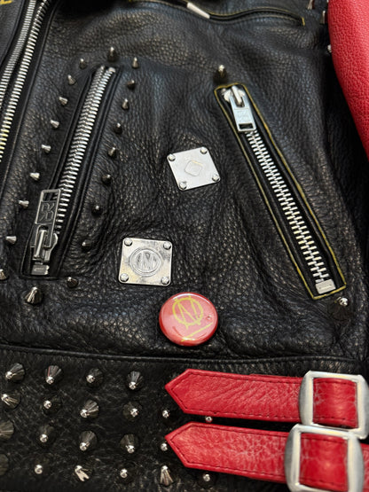 1/1 2018 Hand Customized Leather Punk Hope x Dream Future Jacket