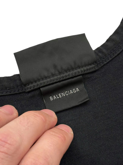 Sporty Racer Tank Neck Flap Logo