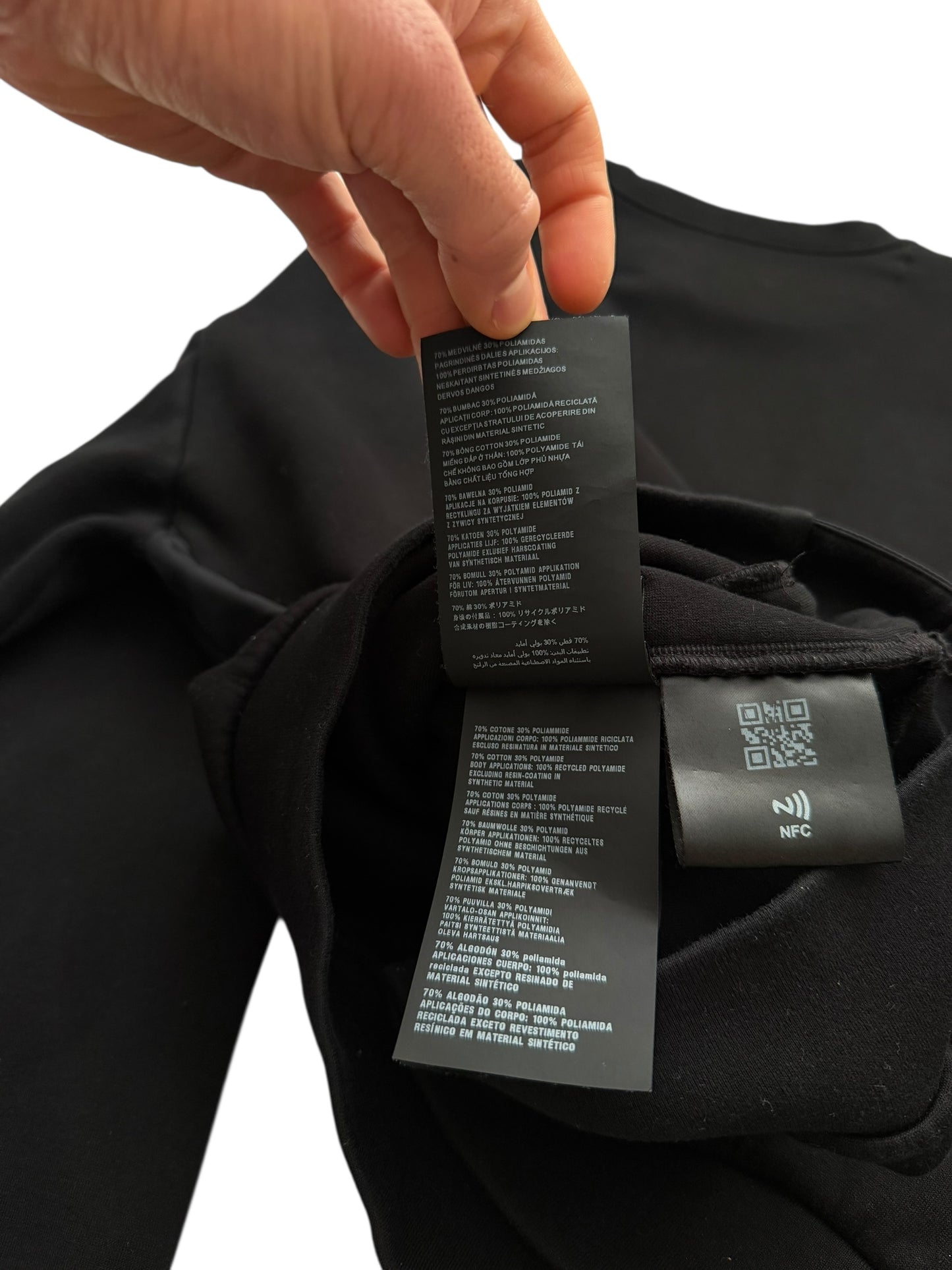 2022 Triangle Badge Hybrid Crewneck