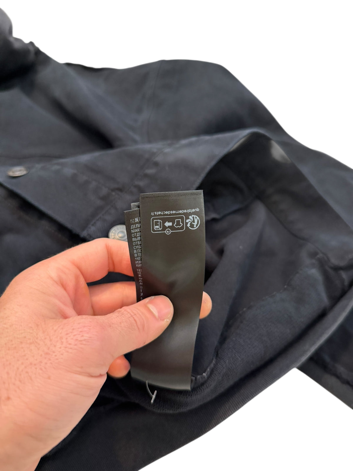 2022 Hooded Hybrid Trucker Jacket w/ Hood