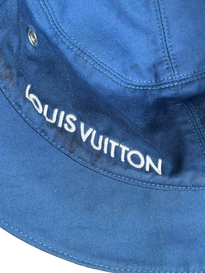 Denim Monogram Reversible Bucket Hat