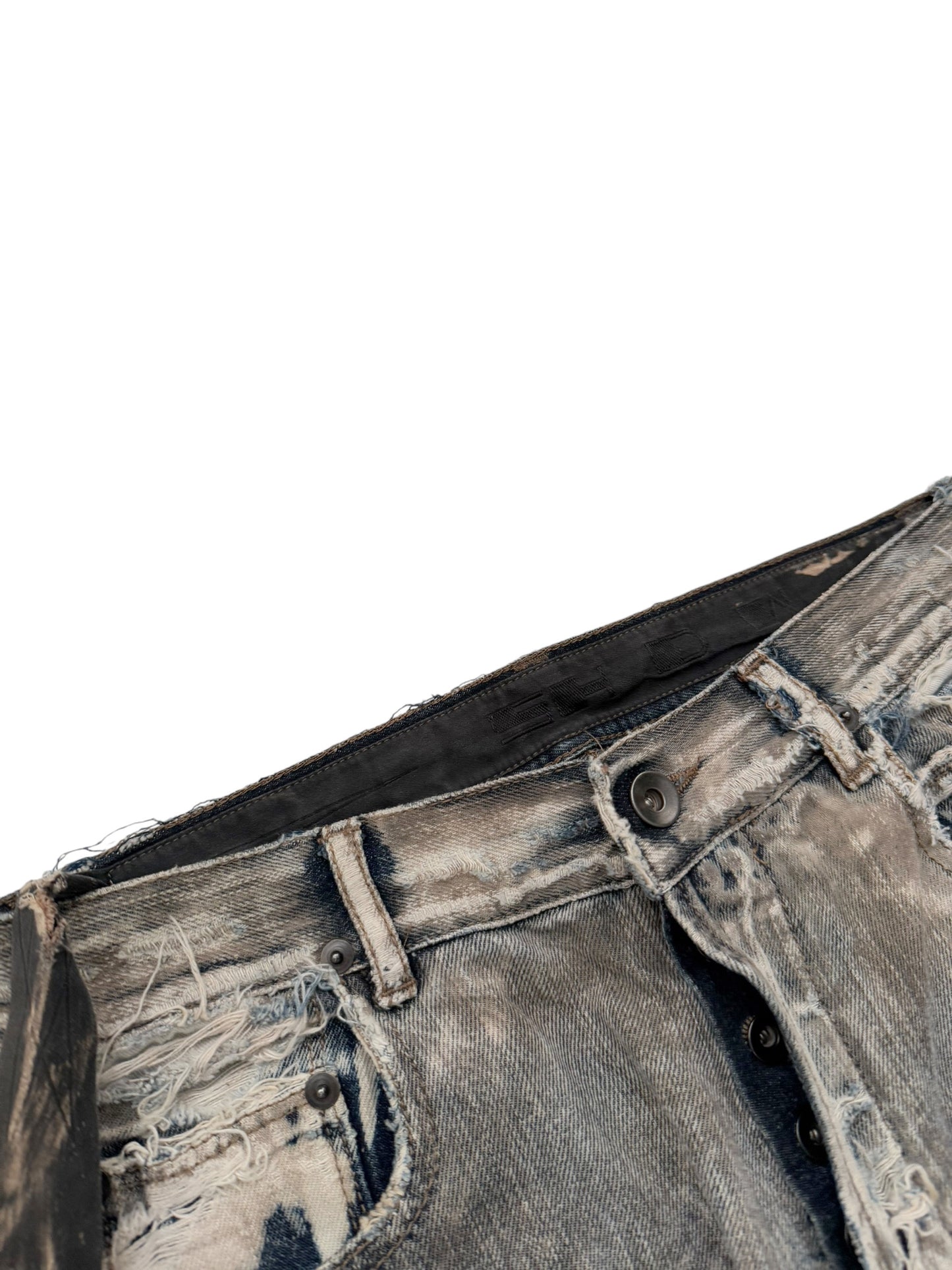 Old Punk Thrash Denim