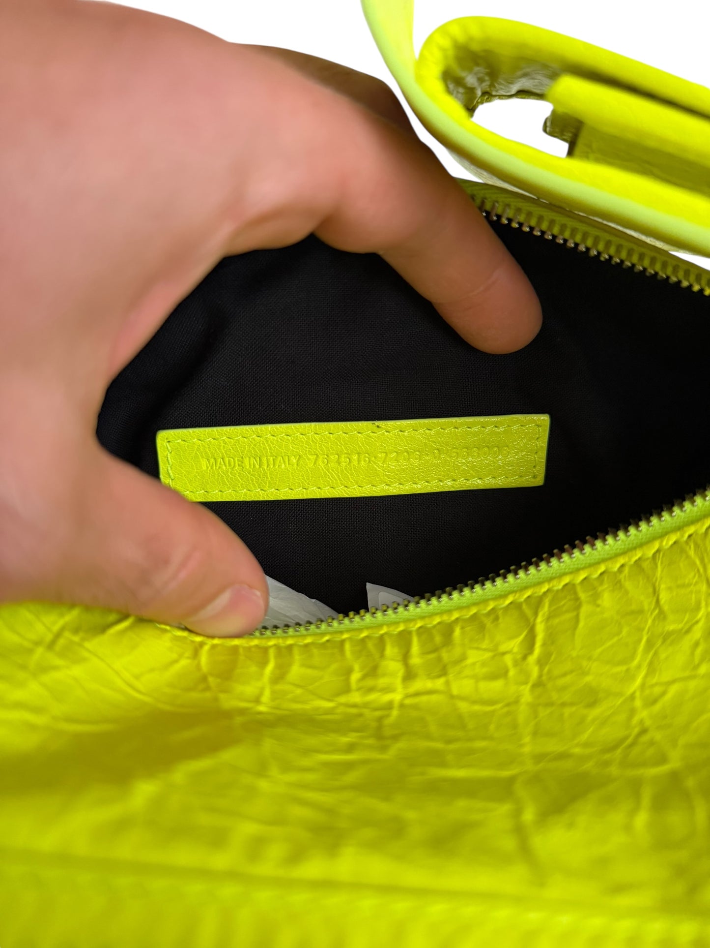 Fluo Leather Superbusy XS Cargo Bag