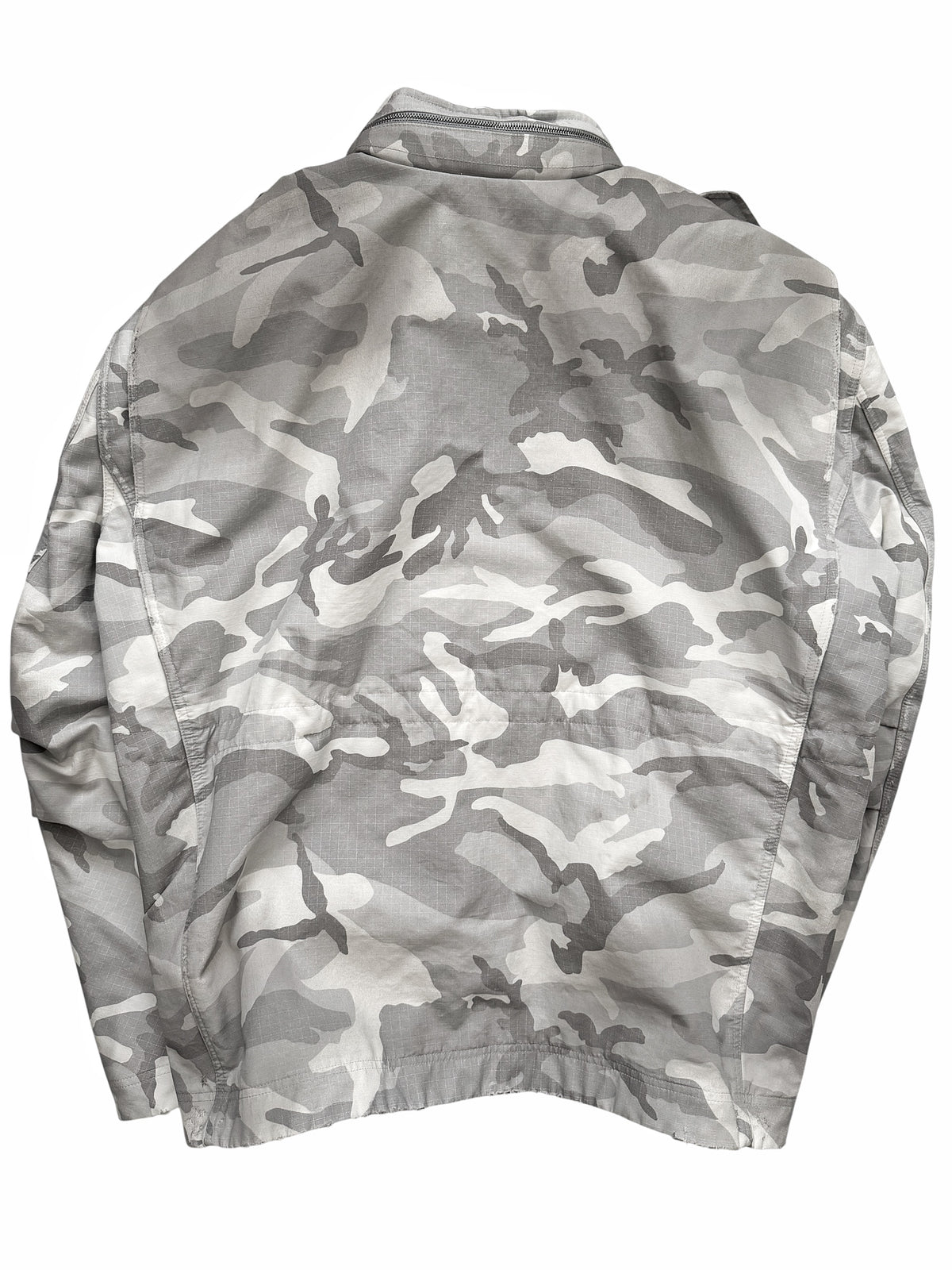 2024 Steroid Biker Camo Distressed Jacket