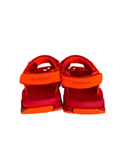 Tourist Strap Sandal Orange Red