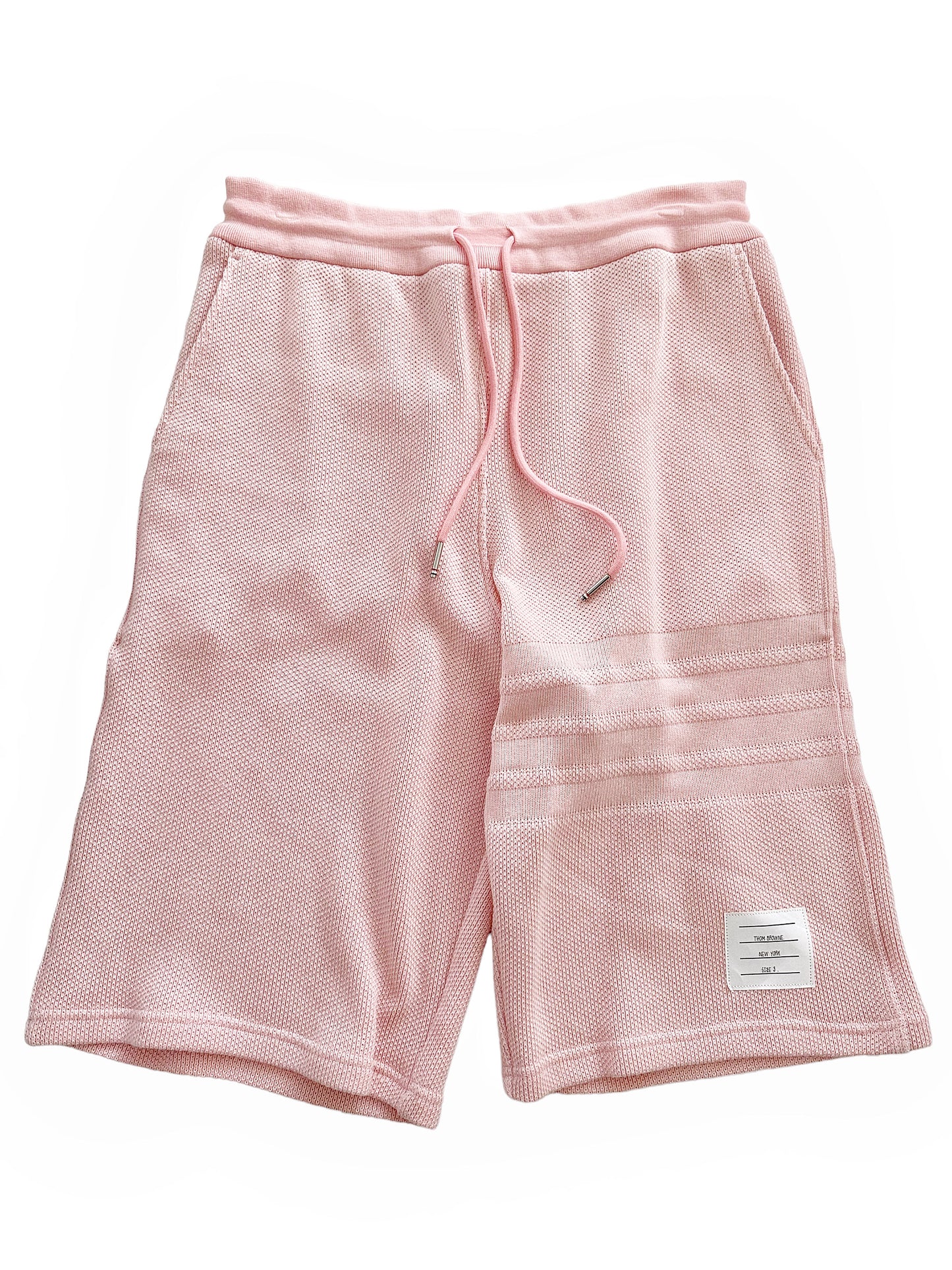 Honeycomb Pique Pink Sweatshort