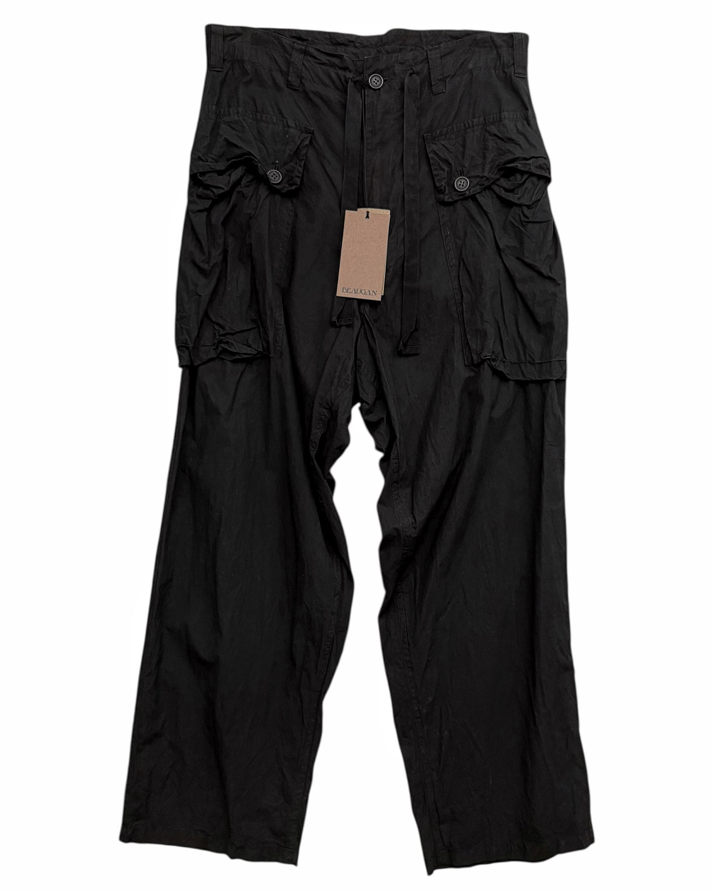 Monkey Pant Cargo Mud Dyed Black
