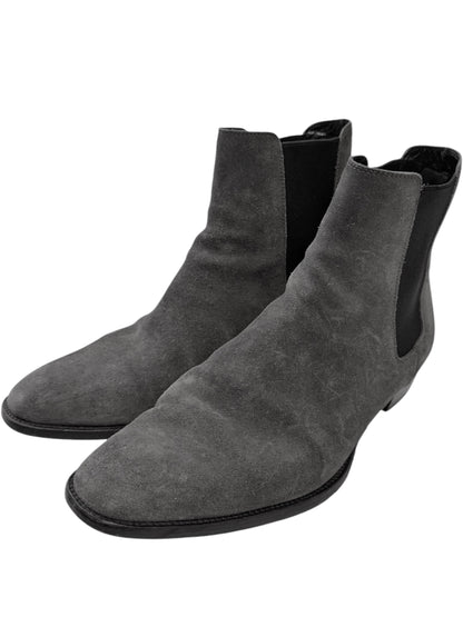 Suede Wyatt Chelsea Grey Boot