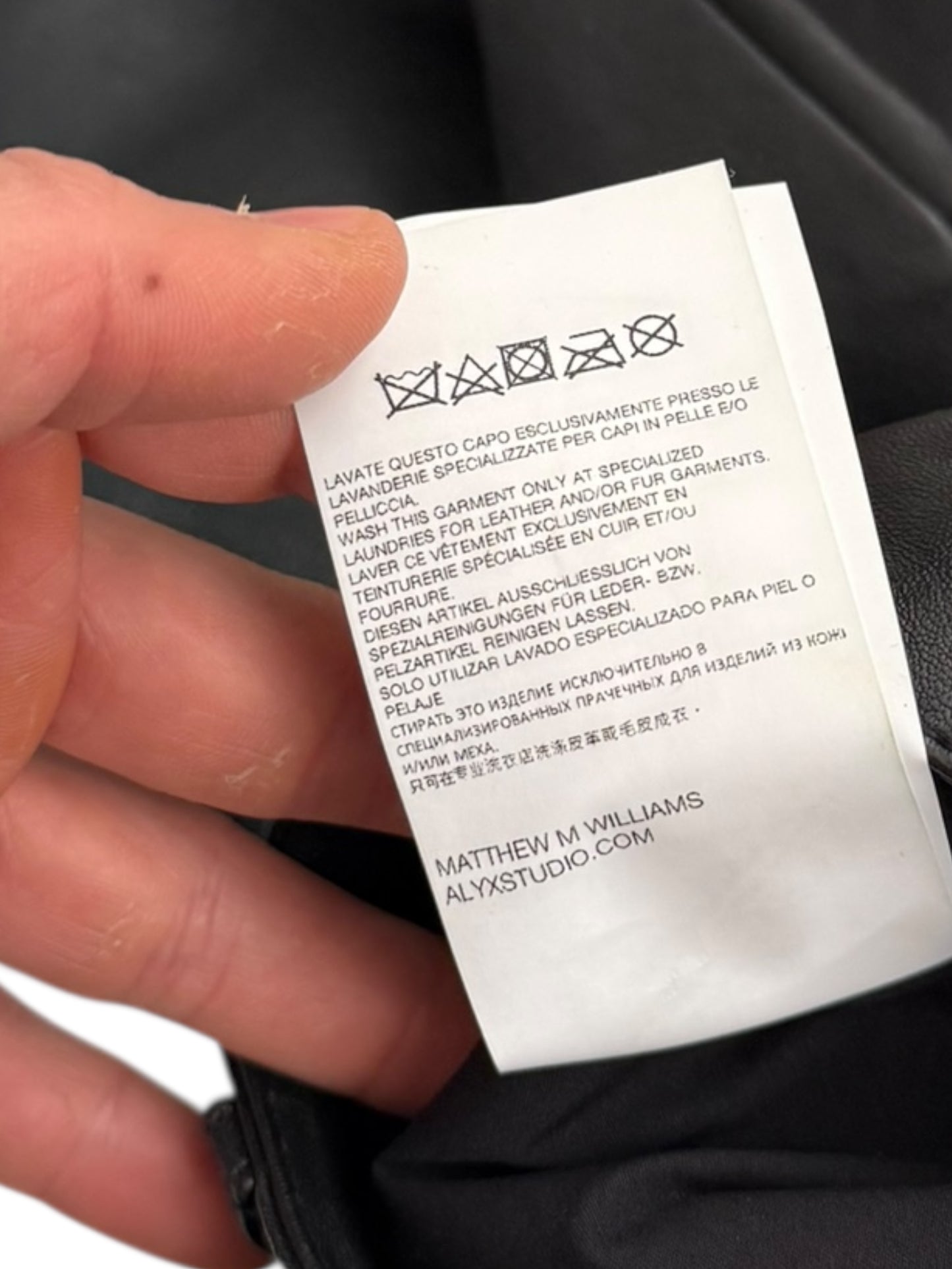 Lambskin Belt Loop Pants