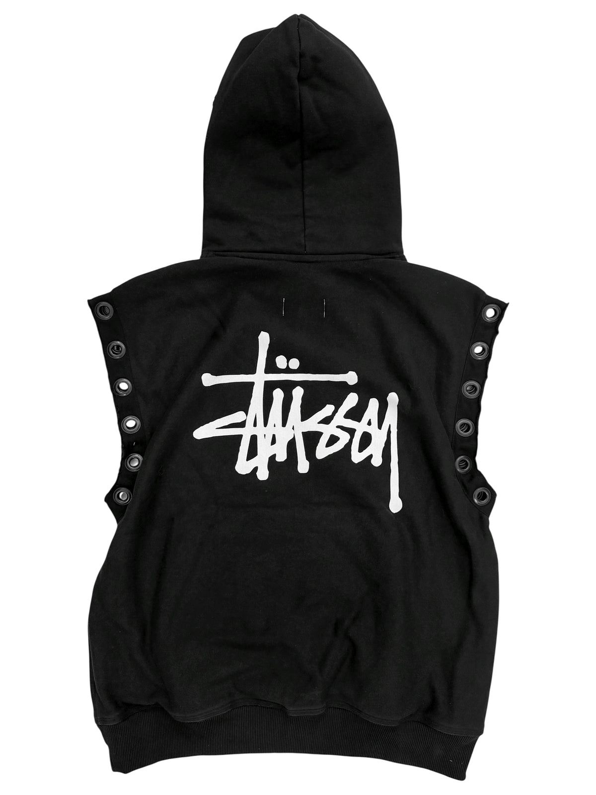 x Stussy Sleeveless Rivet Hoodie
