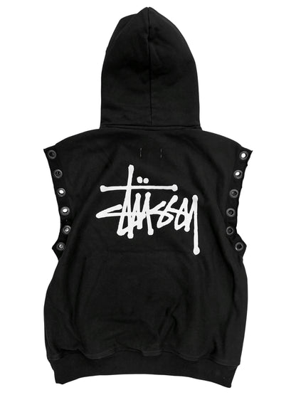 x Stussy Sleeveless Rivet Hoodie