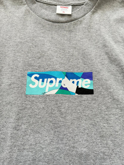 x Emilio Pucci Box Logo Shirt Grey