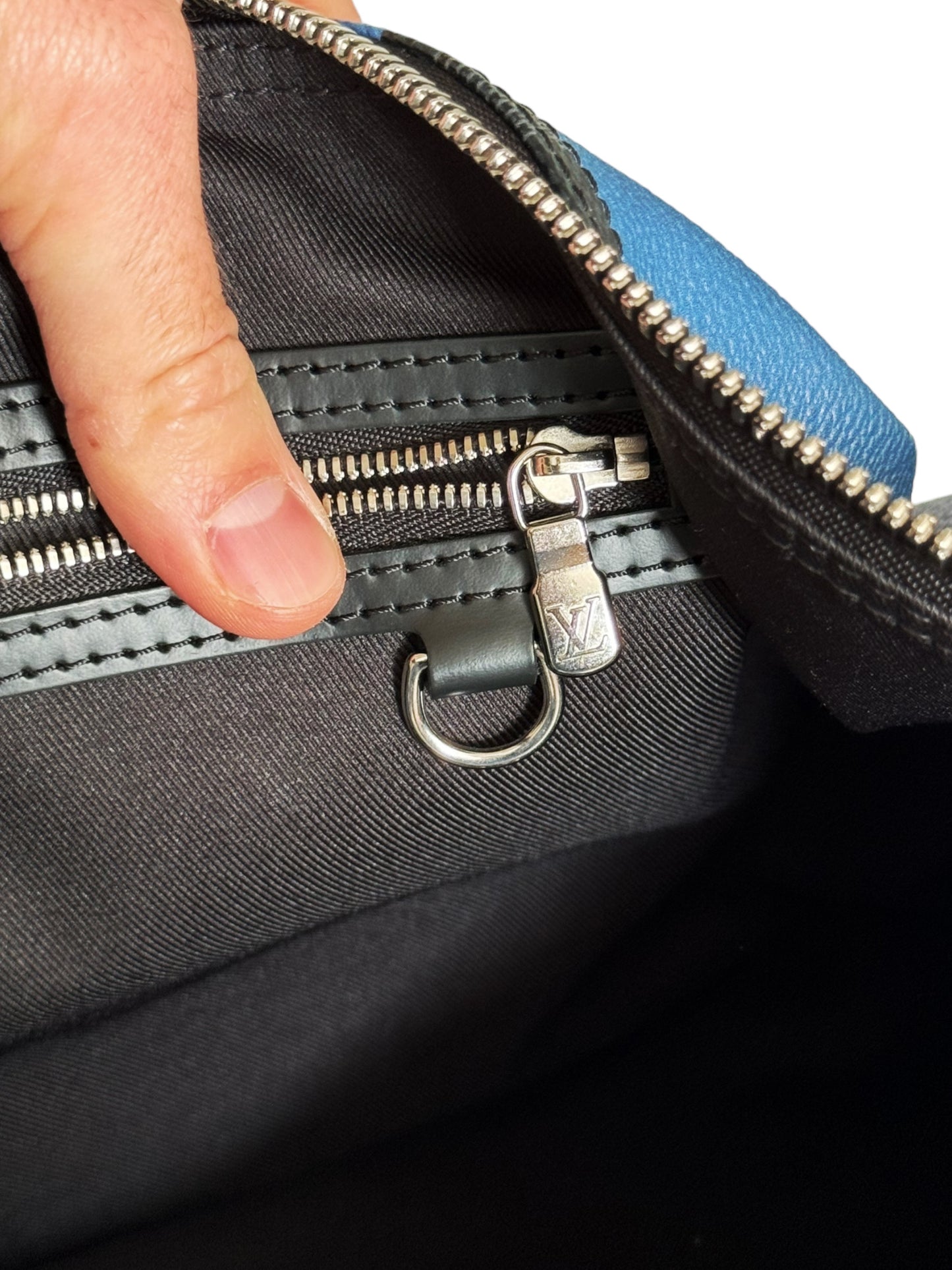 Keepall Bandouliere Bag Giant Damier Graphite Canvas 50 Duffle