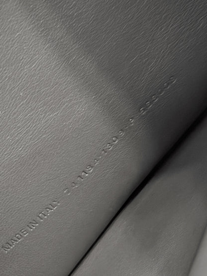 Grey Glove Leather Bag