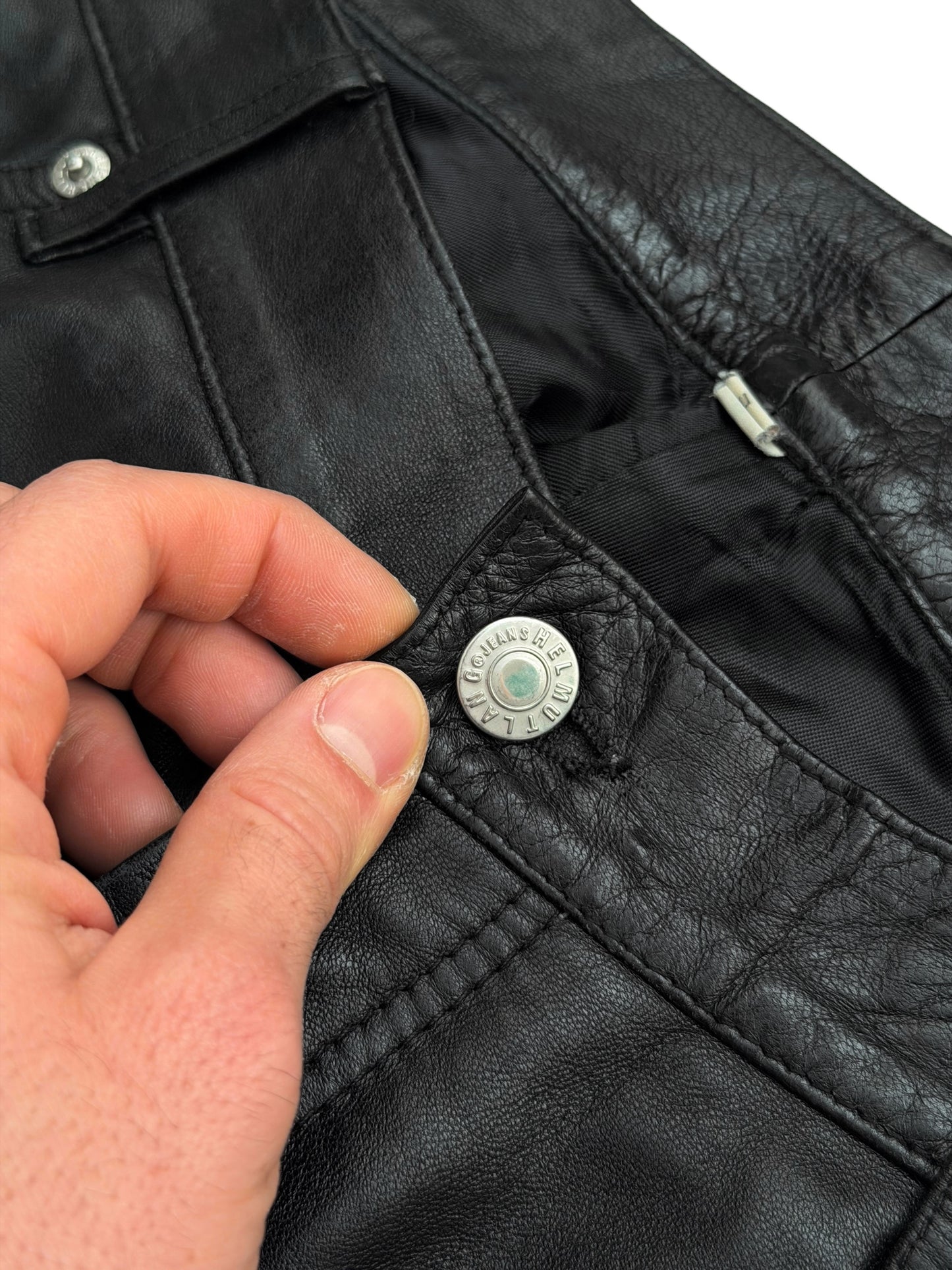 1998 Leather Classic Cut Pants