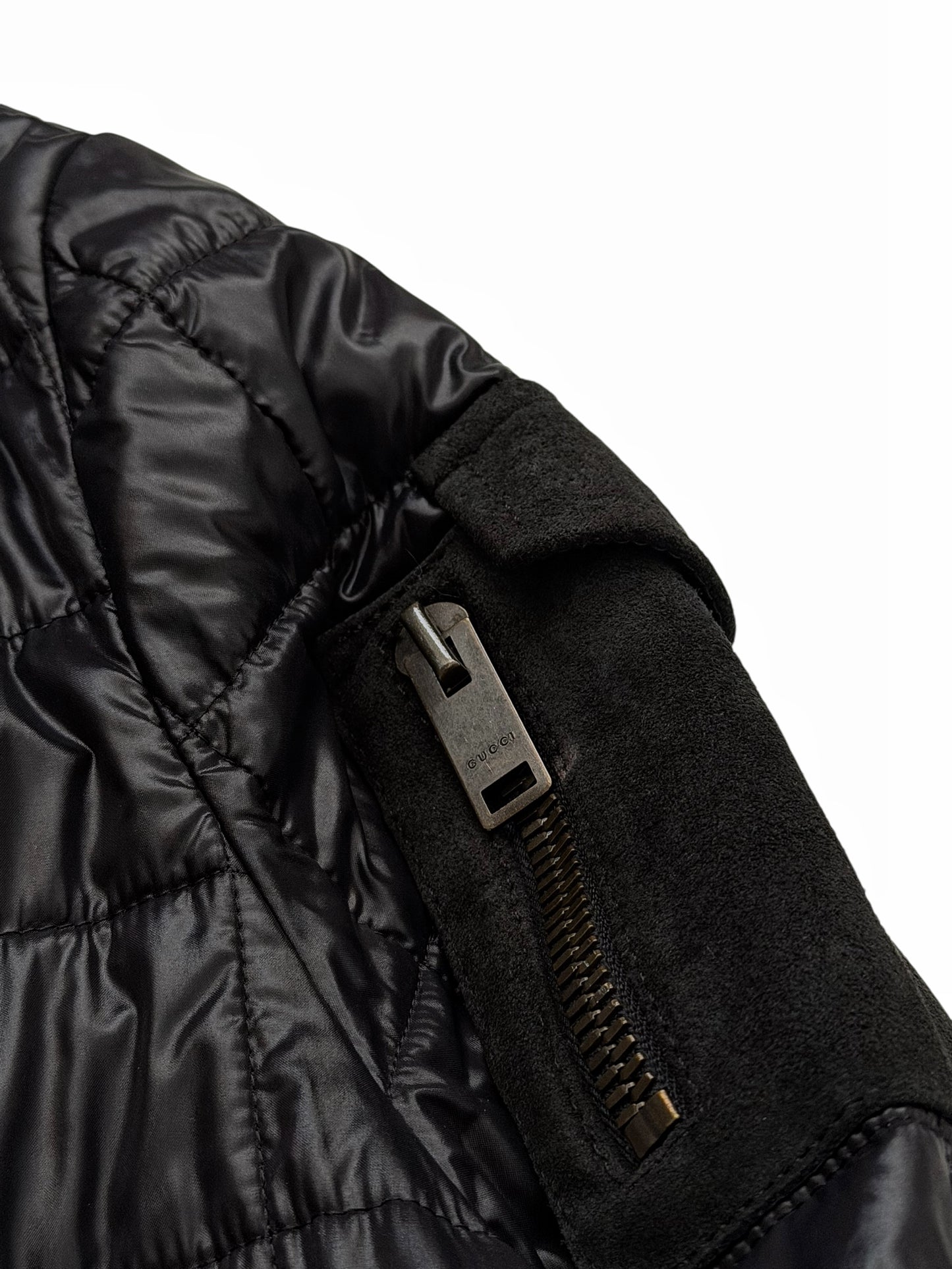 2000’s Tom Ford Hunting Paneled Quilted Bomber