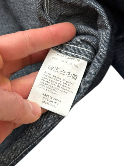 Lhamo Kimono Denim Throwover Shirt