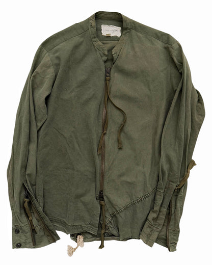 2018 Reconstructed Army Tent Shirt Jacket