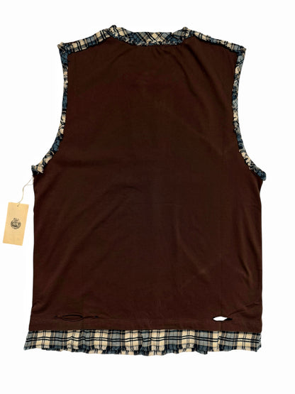 2025 Whitney Houston Distressed Vintage Layered Tank Tee