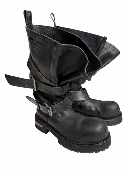 Venom High Buckle Boot