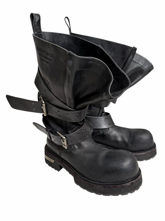 Venom High Buckle Boot