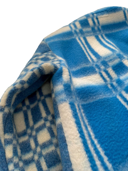 1/1 Sample Wool Blue Blanket Fleece GL1 Kimono