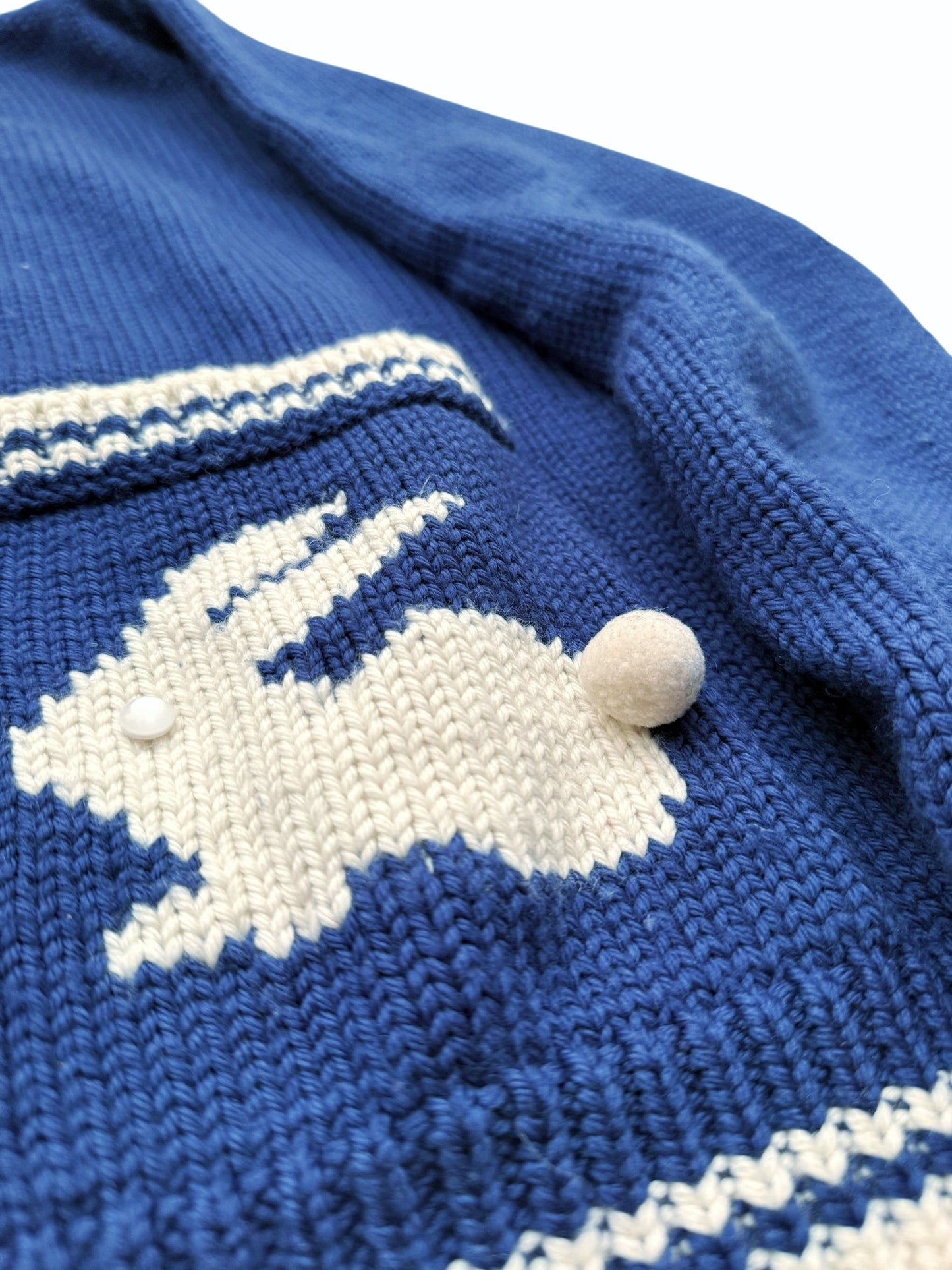 Bunny 3D Cardigan Sweater