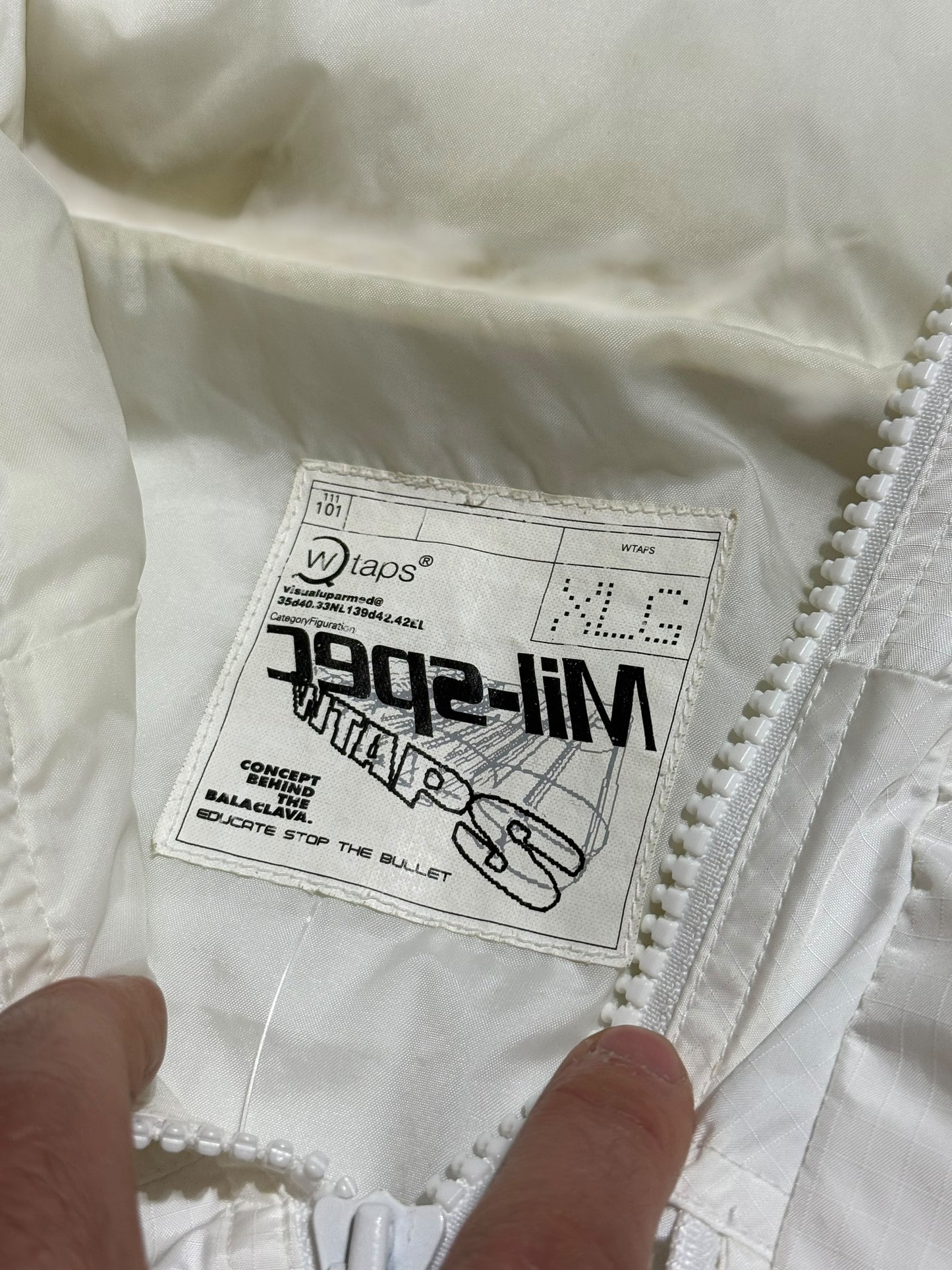 2000’s Tech White Parka