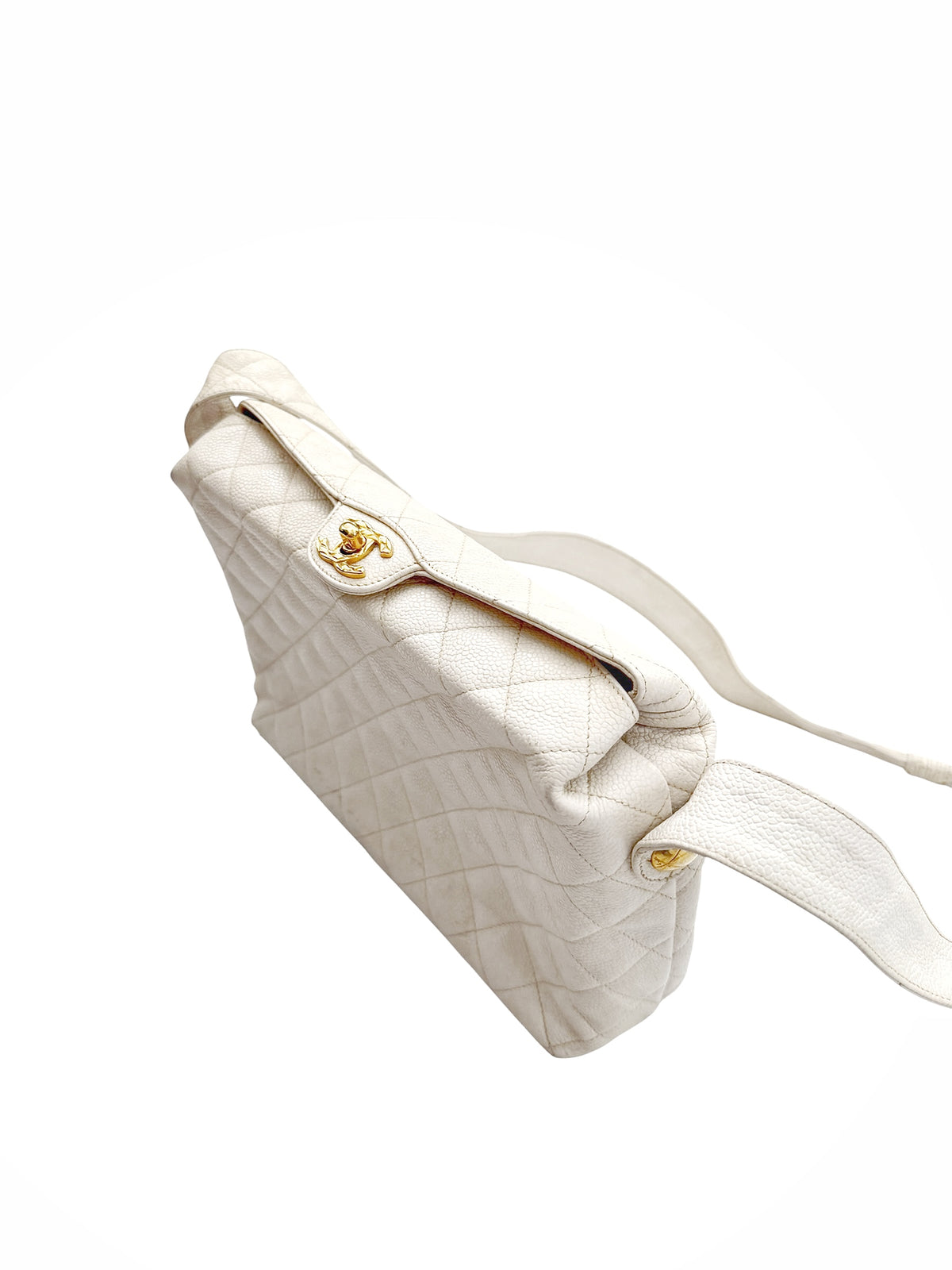 Matelasse CC Turnlock Caviar Leather Bag
