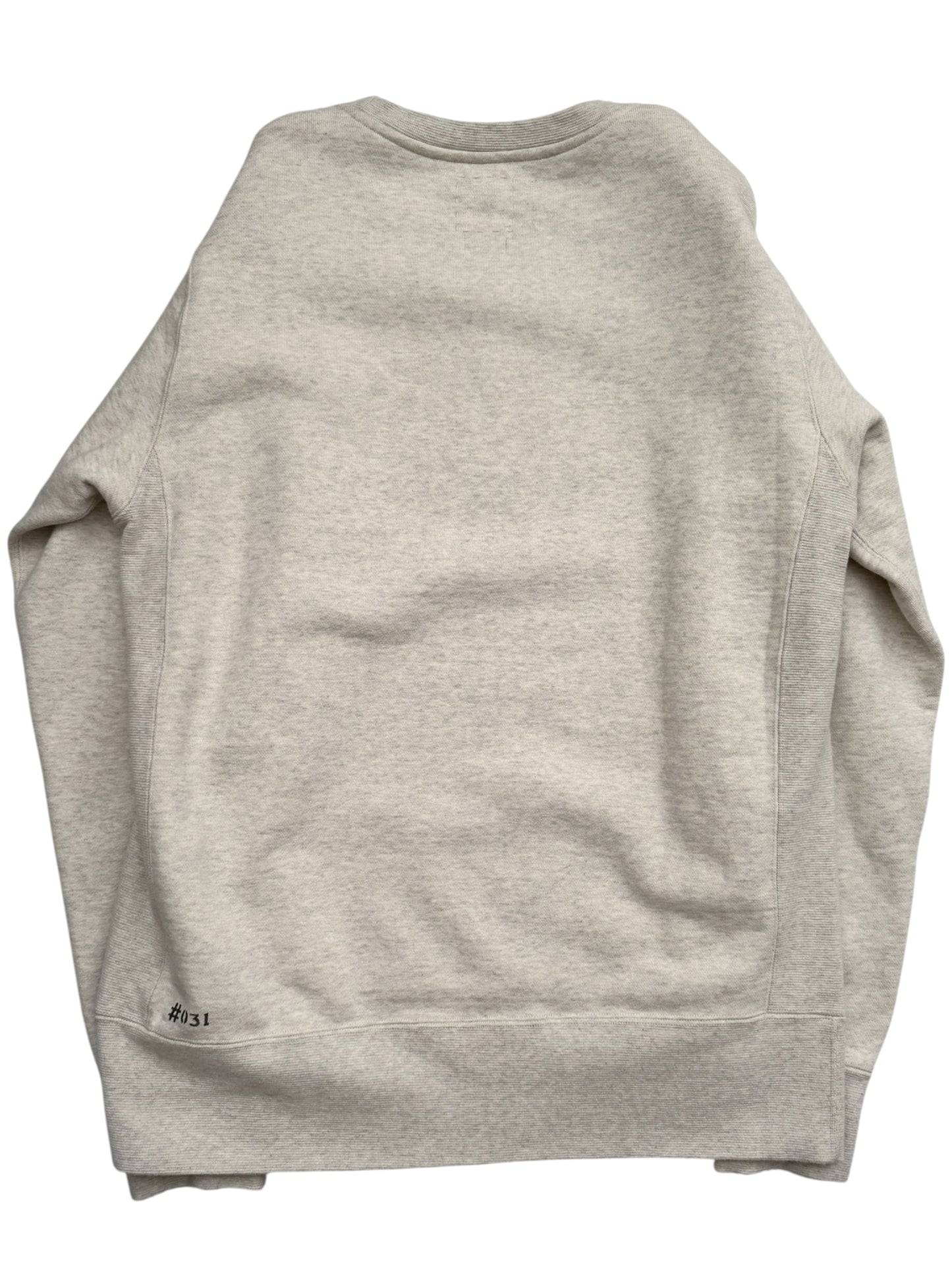 Gas Tank Crewneck Grey Oatmeal