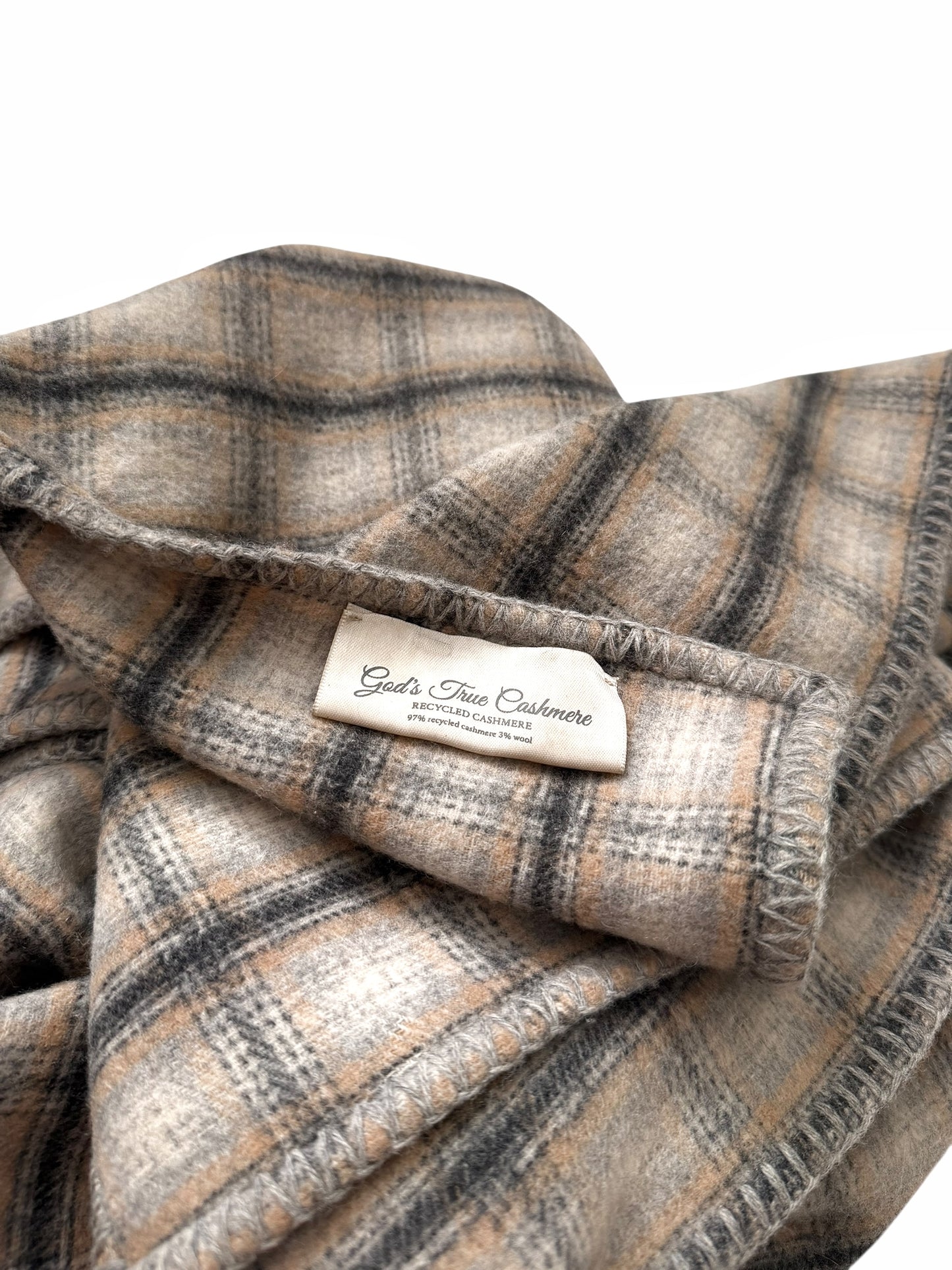 Recycled Cashmere Giant Blanket