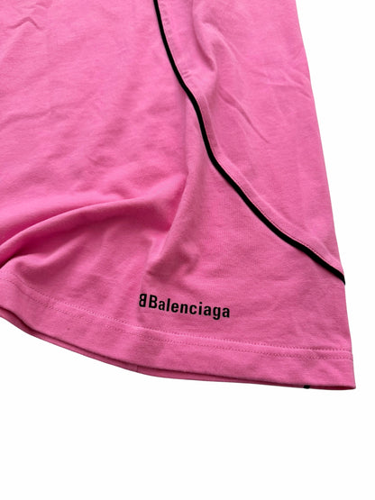 2023 Pink Oversized Soccer Jersey Paris Shirt