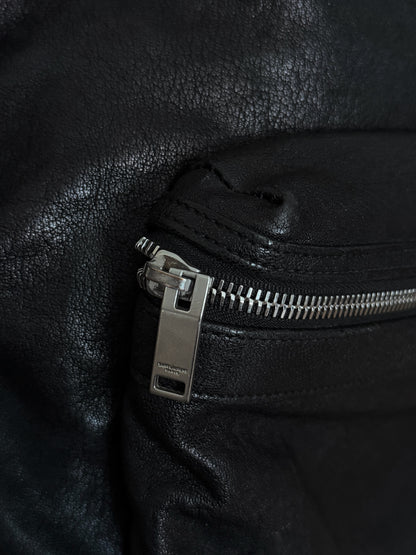 Hedi Leather City Backpack