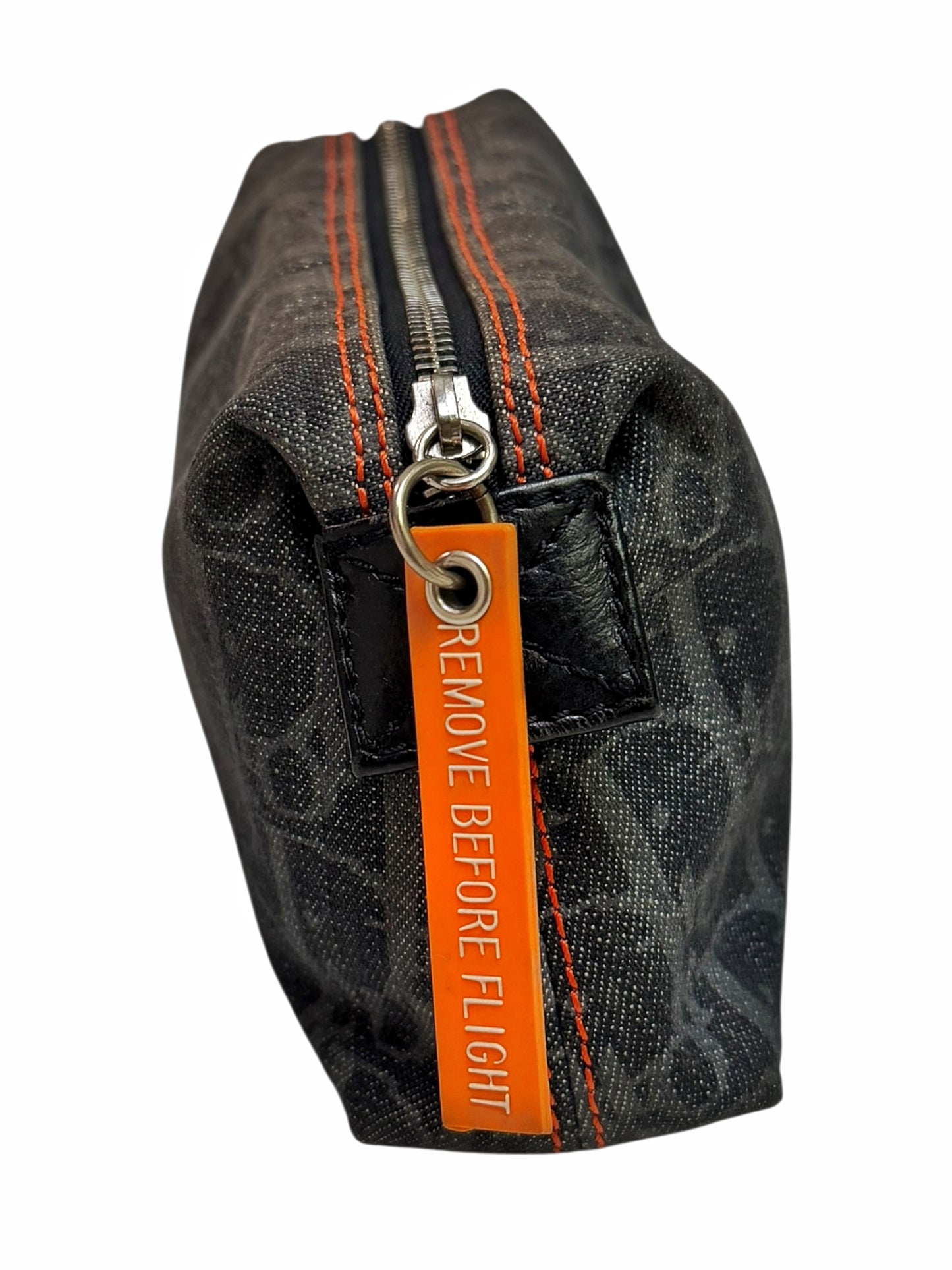“Flight” Black Trotter Monogram Small Pouch