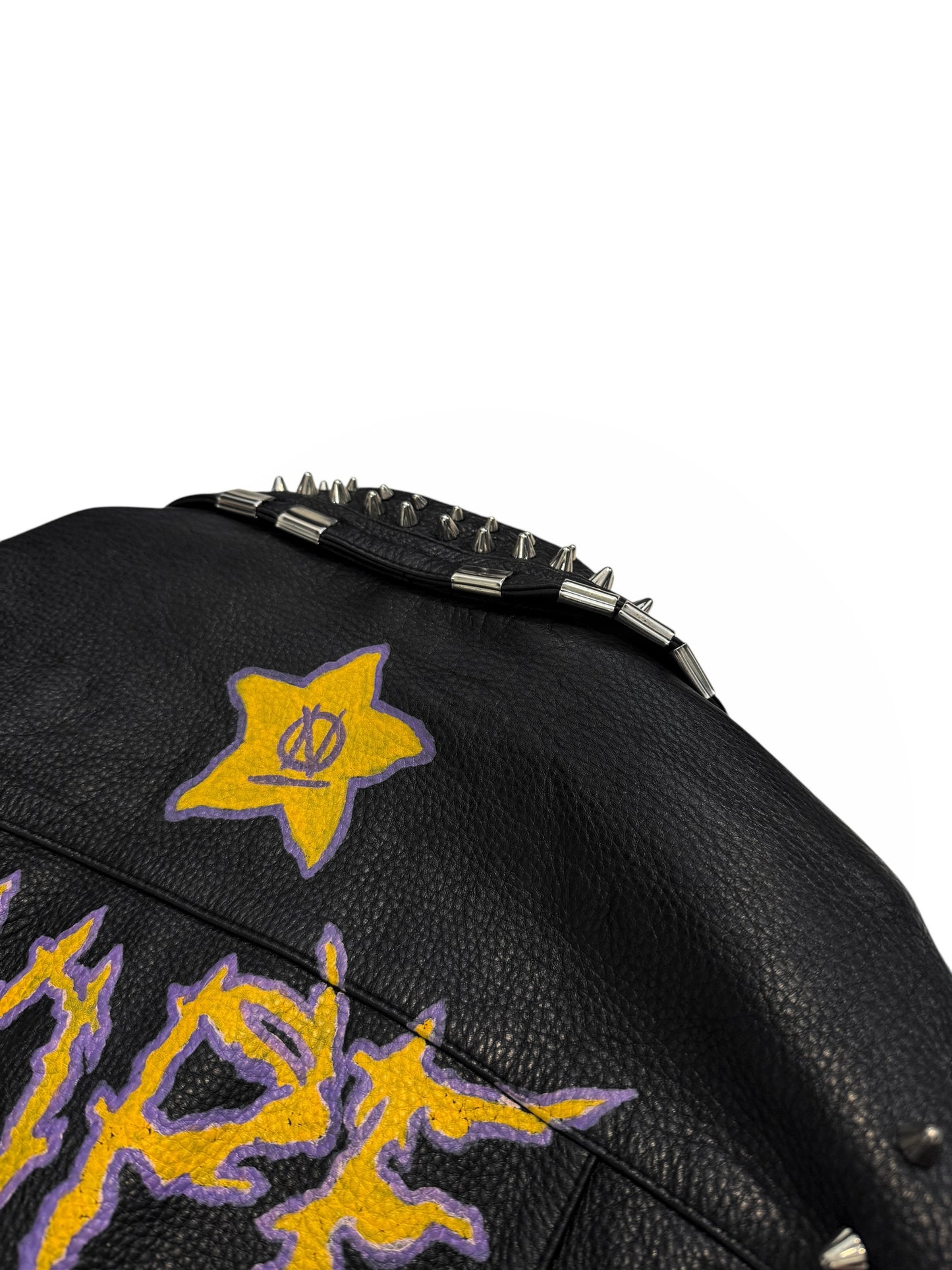 1/1 2018 Hand Customized Leather Punk Hope x Dream Future Jacket