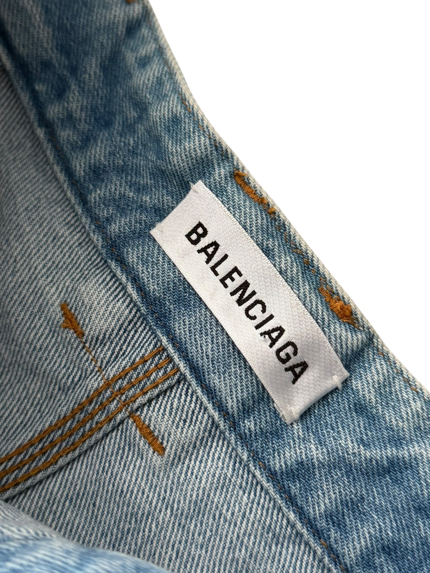 Modular Cargo Denim Jeans