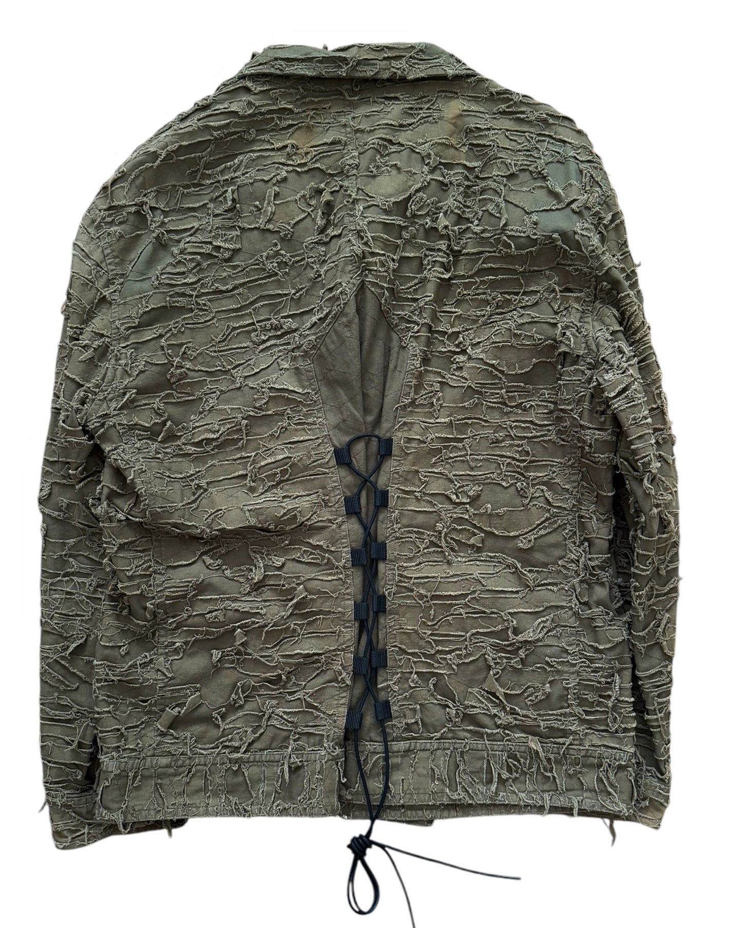Scab Distressed Military Shacket